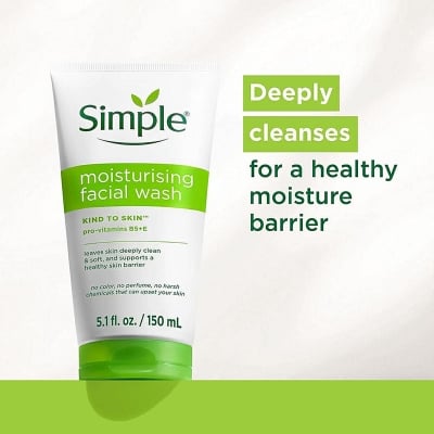 Picture of Simple Kind To Skin Moisturising Face Wash -150ml