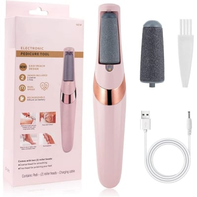 Picture of Electric Foot Callus Remover, Rechargeable Portable Electronic Foot File Pedicure Kits, Foot Scrubber File, Professional Foot Care for Dead Skin Ideal Gift