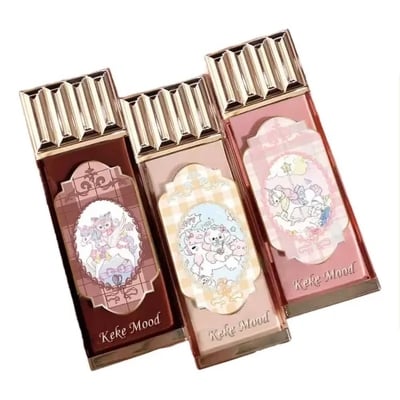 Picture of Flower Knows Chocolate Shop Cloud Lip Cream Delicate Clear Thin Autumn And Winter Milk Tea Color