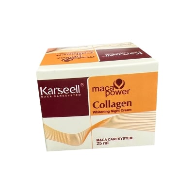 Picture of New karseell maca power collagen whitening night cream 25 ml