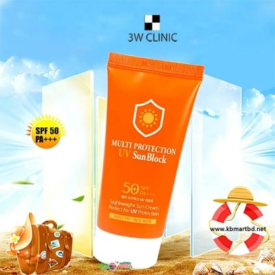 Picture of 3W CLINIC Multi Protection UV Sun Block - 70ml
