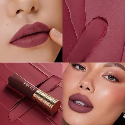 Picture of IMAGIC Lipstick Matte No-stick Lipstick Long Lasting Waterproof Lip Stick Smudge-free Classic Highly Pigmented Lip Tint Makeup