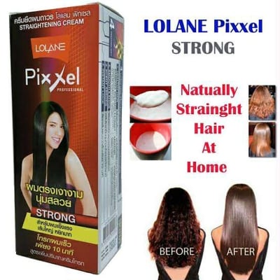 Picture of BIG JUMBO SIZE LOLANE PIXXEL PROFESSIONAL HAIR STRAIGHTENING CREAM STRONG 220 ml