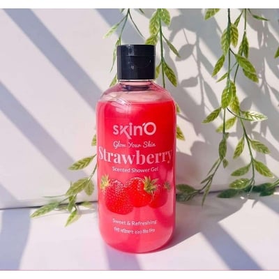 Picture of SKINO STRAWBERRY SCENTED SHOWER GEL 220ML (made in bangladesh)