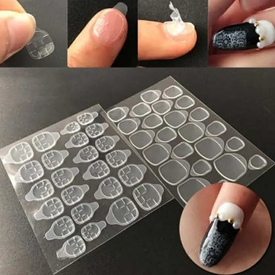 Picture of 24 pcs Nail Glue Stickers 1 Sheets