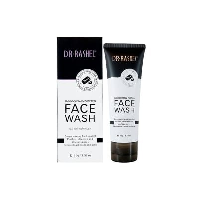 Picture of Dr.Rashel Black Charcoal Purifying Face Wash 100G