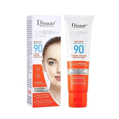 Picture of Disaar Sunscreen Lotion SPF 90 - 50 ml
