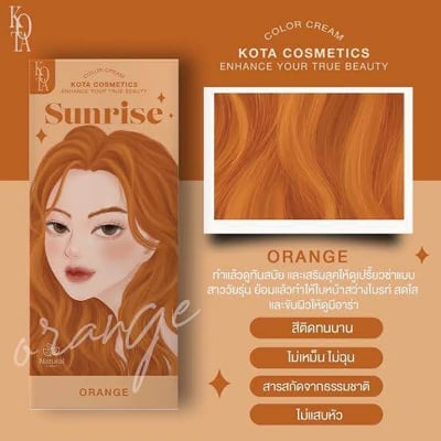 Picture of Kota Color Cream Hair Color (ORANGE)