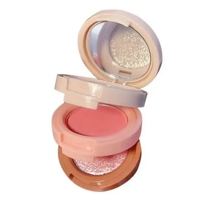 Picture of Miss Lara 3 in 1 Blush & Highlighter Palette