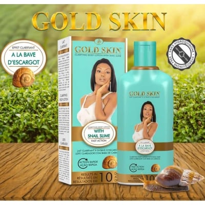 Picture of GOLD SKIN Clarifying Body Lotion with snail slime 250ml