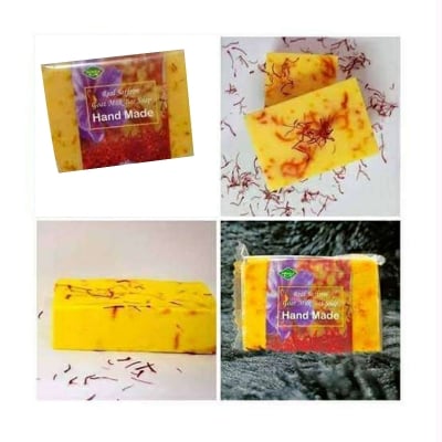 Picture of Real Saffron Goat Milk Hand Made Soap