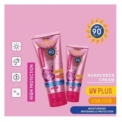 Picture of kiss beauty Skin Care Facial Sunscreen Cream SPF 90+ Sunblock Lotion 60ml
