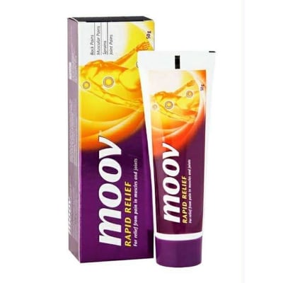 Picture of Moov Rapid Relief Cream for Joint Pain – 50g Fast-Acting Pain Relief Cream