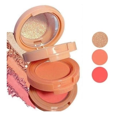 Picture of Miss Lara 3 in 1 Blush & Highlighter Palette