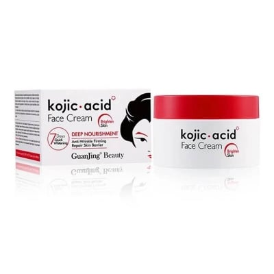 Picture of Kojic Acid Face Cream 7Day Whitening Moisturizer Brighten Skin Remove Freckles Skin Care Korean Deep Nourishment Cream