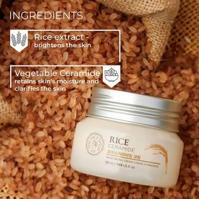 Picture of The face shop Rice & Ceramide Moisturizing Cream 50ml