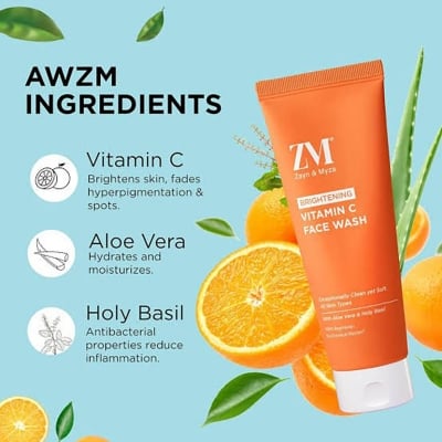 Picture of ZM Tube Face Wash 75 ML Vitamin C