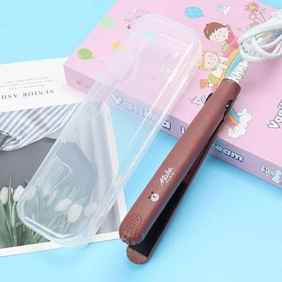 Picture of Mini Hair Straightener Curling Bar Straight Roll 2 in 1 Splint Perm