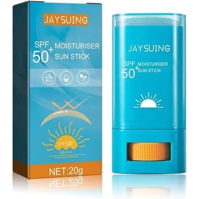 Picture of Jaysuing Sunscreen cream Stick SPF 50+ UV Protective Anti Oxidant sun block Isolation cream Lightweight Korea