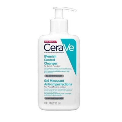 Picture of Cerave Blemish Control Cleanser 236ml for Blemish-Prone Skin (Made in UK)