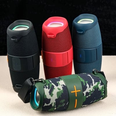 Picture of XTREME P192 Bluetooth Speaker 12W | RGB Lighting | IPX6 Waterproof | Portable Wireless Speaker with AUX, USB, TF Card & FM Radio