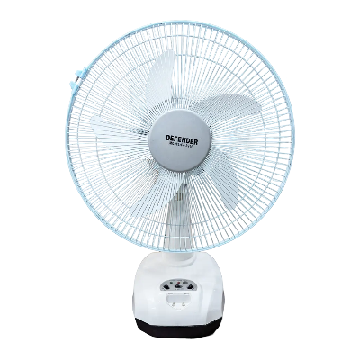 Picture of Defender KN-2916 China Fittings Rechargeable Fan AC/DC with LED Multi-Function - 16" White