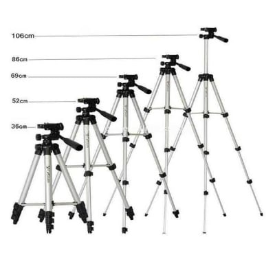 Picture of 3110A Aluminum Alloy Tripod for Mobile and Camera - Black