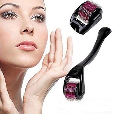 Picture of 0.5 mm MT 540 Professional Titanium Microneedle Derma Roller Hair Regrowth Acne Scars Anti-aging Skin Therapy Dermatology System
