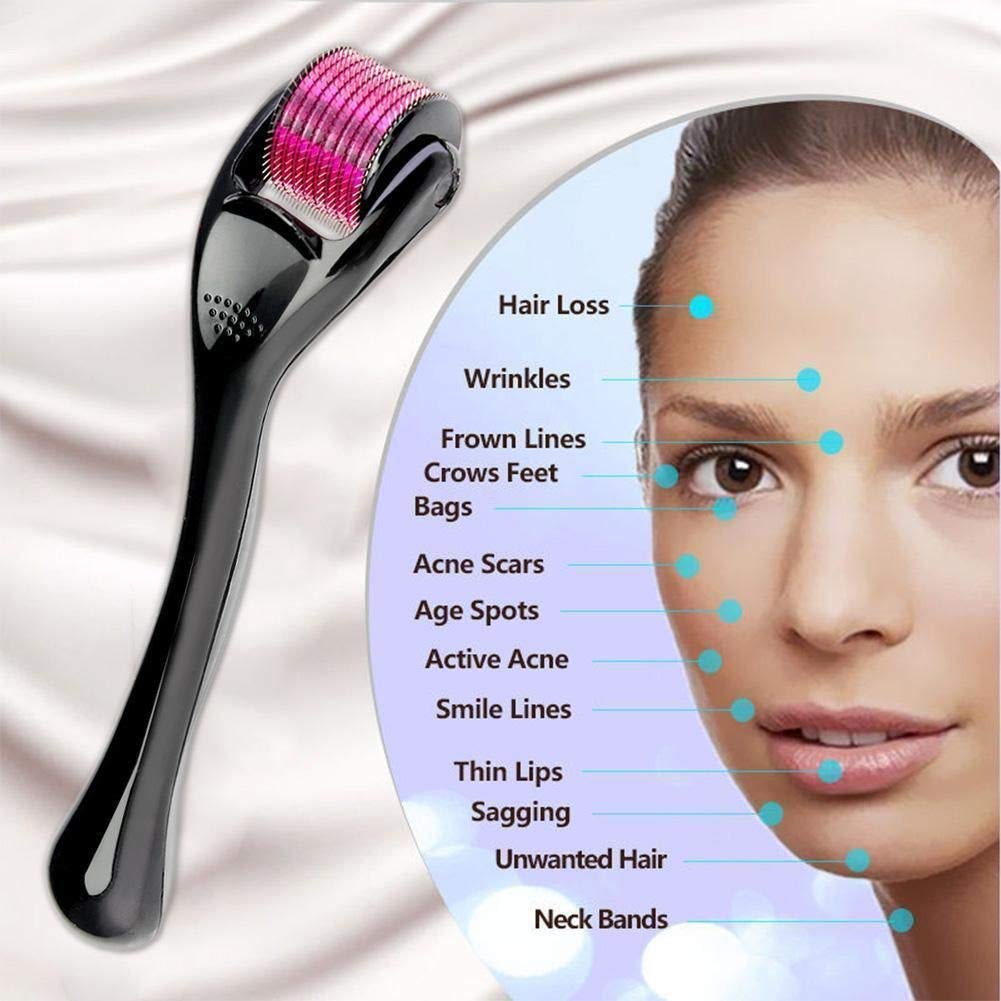 Picture of 0.5 mm MT 540 Professional Titanium Microneedle Derma Roller Hair Regrowth Acne Scars Anti-aging Skin Therapy Dermatology System
