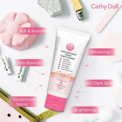 Picture of Cathy Doll Aura Whitenning Serum+Foam Cleanser 100ml