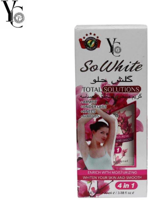 Picture of YC So White Total Solutions 4 In 1 Whitening Cream  (100 ml)