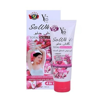 Picture of YC So White Total Solutions 4 In 1 Whitening Cream  (100 ml)