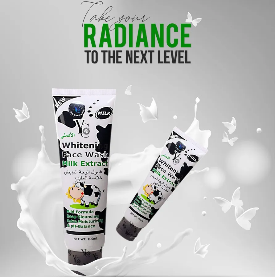 Picture of YC Whitening Face Wash Milk Extract 100ml