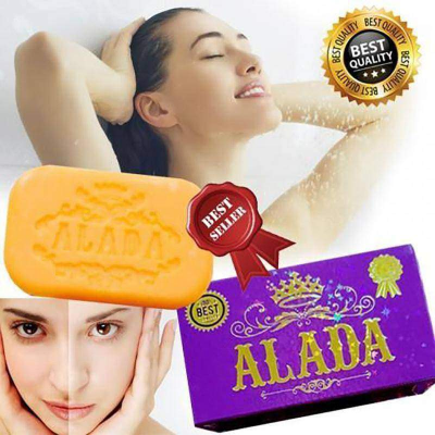 Picture of ALADA soap fast whitening&aura for Face and body -160g (Thailand )