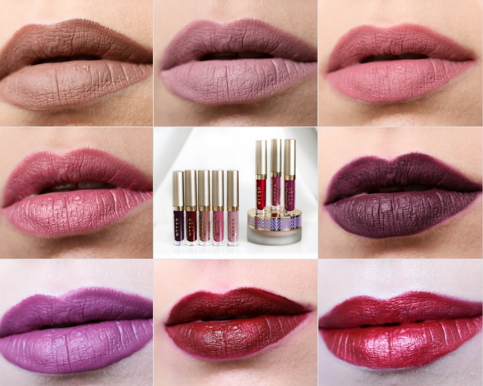 Picture of Stila Star-Studded Eight 8 Color Matte liquid Lipstick Set Lip Gloss