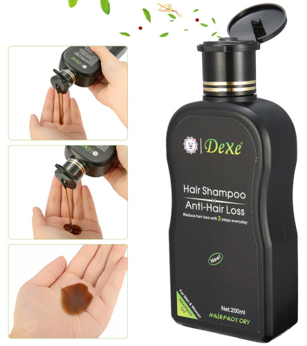 Picture of Dexe Hair Shampoo Anti hair Loss Chinese Herbal Hair Growth For Men&Women-200ml
