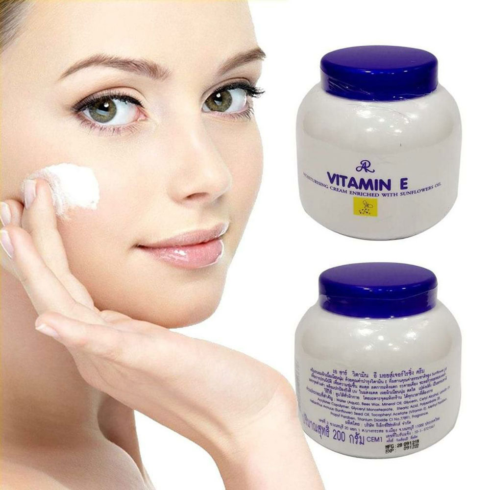 Picture of AR Vitamin E Moisturising Cream Enriched With Sunflowers Oil Nature Pure -200ml