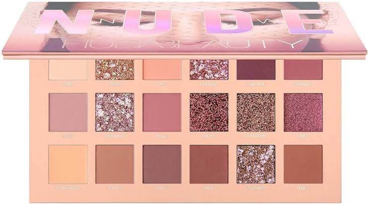 Picture of 18 Colors Eyeshadow Palette Rose Palette Matte Eyeshadow Glitter Palette Make Up Set Beauty Matte