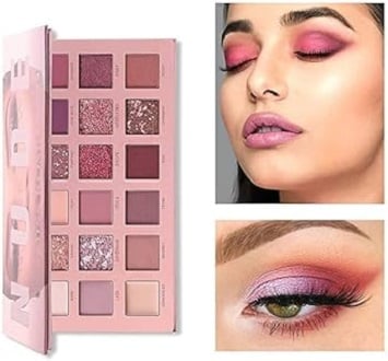 Picture of Makeup Palette Eyeshadow 18 Colors DESERT Palette Matte Eyeshadow Glitter