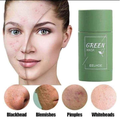 Picture of Green Tea Purifying Clay Stick Mask for Deep Clean Pore Blackhead Remover-30gm