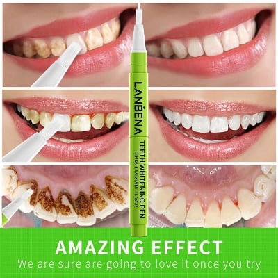 Picture of LANBENA Teeth Pen Cleaning Serum Removes Plaque Stains Dental Tools Oral Hygiene Tooth Gel  Brush Teeth