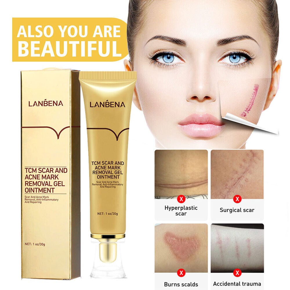Picture of Lanbena - TCM Scar and Acne Mark Removal Gel Ointment - 30gm