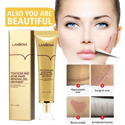 Picture of Lanbena - TCM Scar and Acne Mark Removal Gel Ointment - 30gm