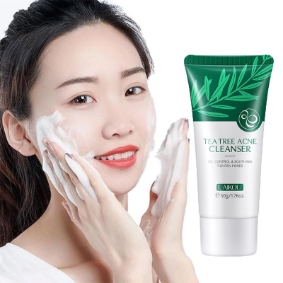 Picture of LAIKOU Acne Cleanser Oil Control Pores Blackhead Cleansing Face Wash- 50g