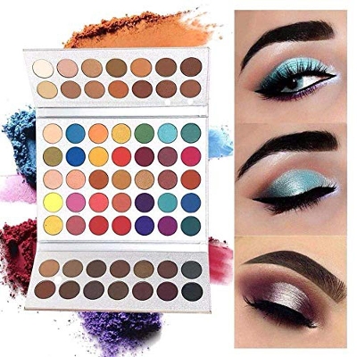 Picture of Beauty Glazed Gorgeous Me 63 Colors Eyeshadow Pallete Glitter