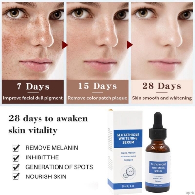 Picture of Melao Glutathione Whitening Alpha Arbutin Vitamin C & B3 & Collagen Serum -30ml