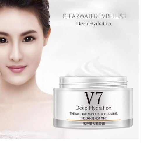 Picture of BIOAQUA V7 Deep Hydration Translucent White and Moist Lazy Makeup Cream 50ml