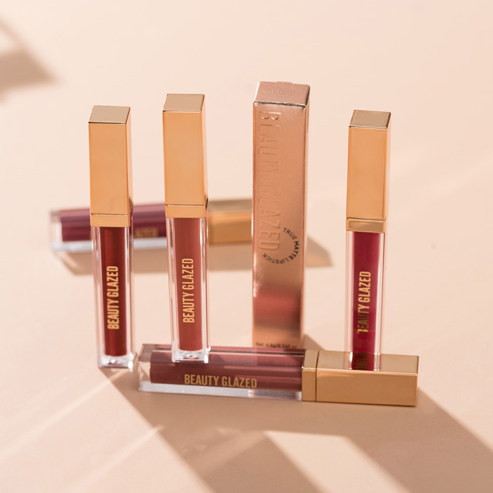 Picture of BEAUTY GLAZED Velvet soft Mist True Matte Lipstick-#105 - Mocha
