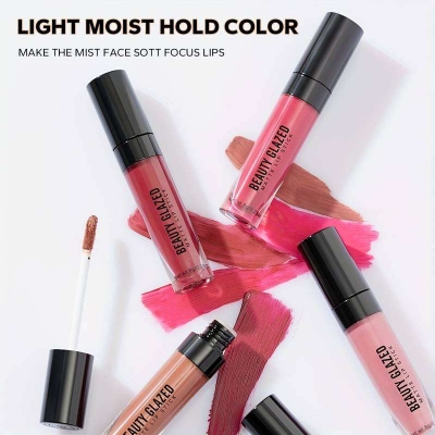 Picture of Beauty Glazed Matte Waterproof Long Lasting Liquid Lipstick -118#CRIMSON