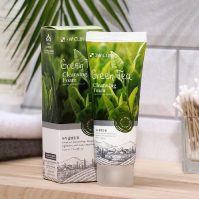Picture of 3W clinic green tea lovely cleansing foam-100ML